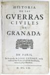 PÉREZ DE HITA, GINÉS. Historia de las Guerras Cíviles de Granada. 1660